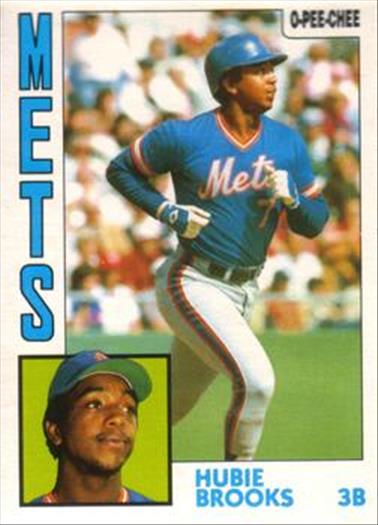 1984 O-Pee-Chee Baseball Cards 368     Hubie Brooks